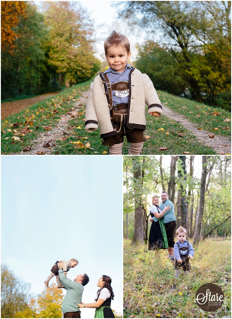 Frühling Familienfotos